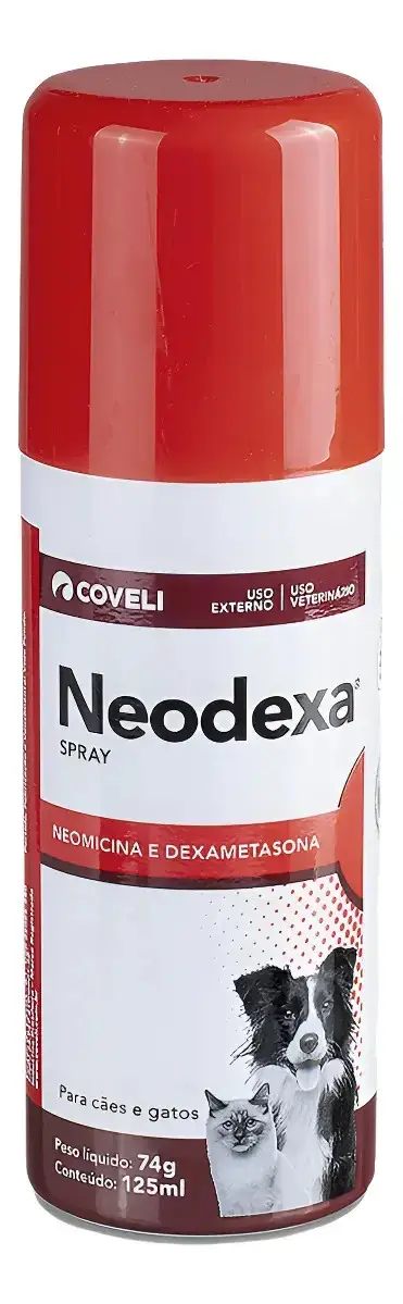 Neodexa Spray 125ml Coveli Cães E Gatos Imediato - 1