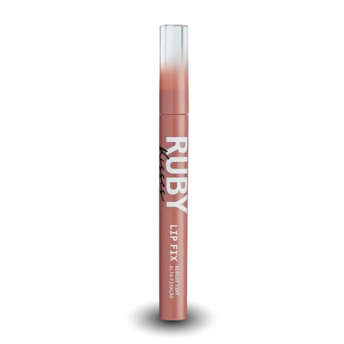 Lip Fix Glossy Tint Alta Fixação, Cor Rosy Brown