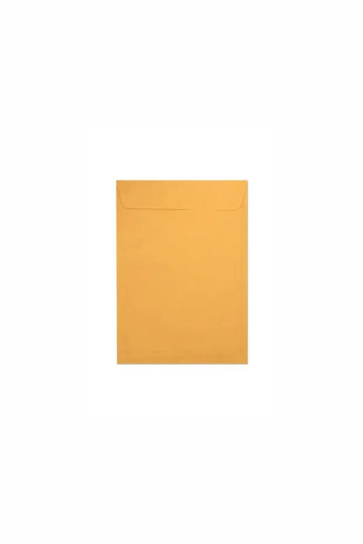 Envelope Saco 75 g/m² Ko23 Kraft 16x23 cm Ouro Romitec 100 un | Papel kraft; 75 g/m²; 16x23 cm; 100 unidades. - 1