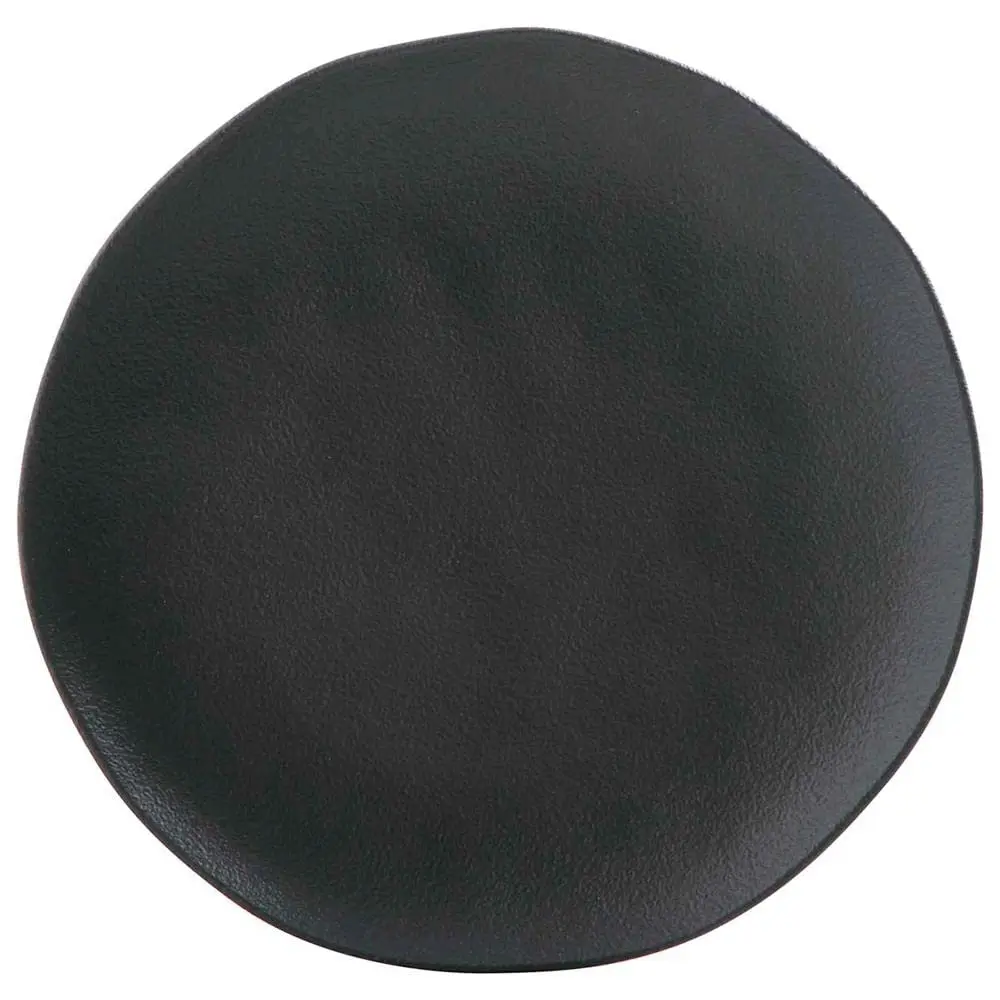 Porto Brasil Conjunto com 6 Pratos Raso Orgânico Pretto Matte 26,5cm