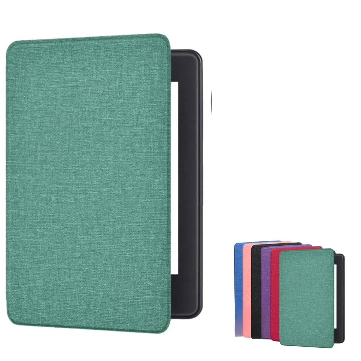 Capa Para Kindle 11ª Geração 2022 2024 Modelos C2V2L3 RS23CV 6 Polegadas Com Alça, Hibernação Automática, Fechamento Magnético, Leve e Resistente Para Leitura Confortável (Verde)
