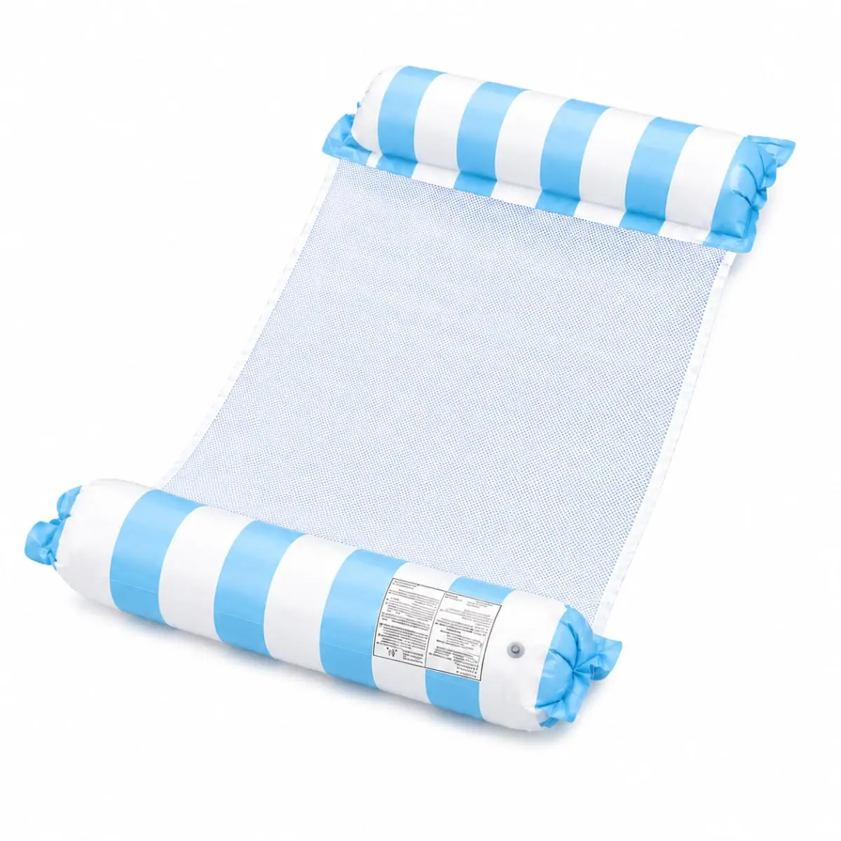 Boia Rede Flutuante Inflável 115x66cm para Piscina e Praia
