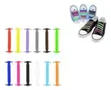 16 Cadarço Silicone Elástico Tênis Adulto Infantil Sem Laço Cor Colorido - 1