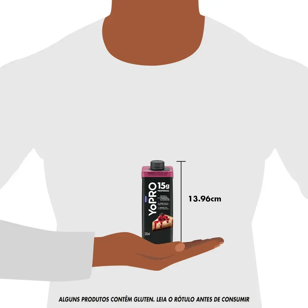 YoPRO UHT Cheesecake Frutas Vermelhas 15g Proteína 250ml thumbnail 3