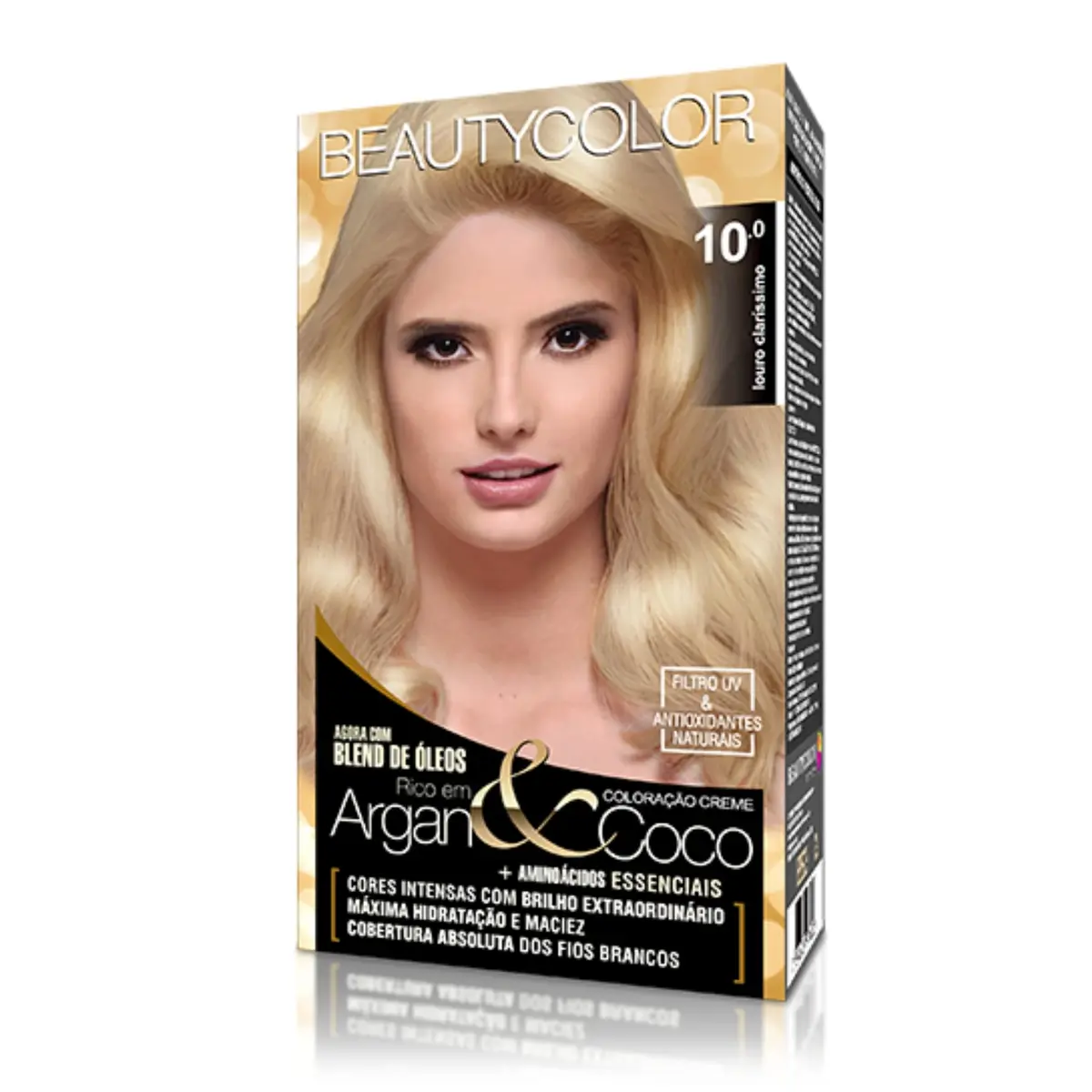 Kit de Coloração BeautyColor, Cor 10.0 Louro Claríssimo - 1