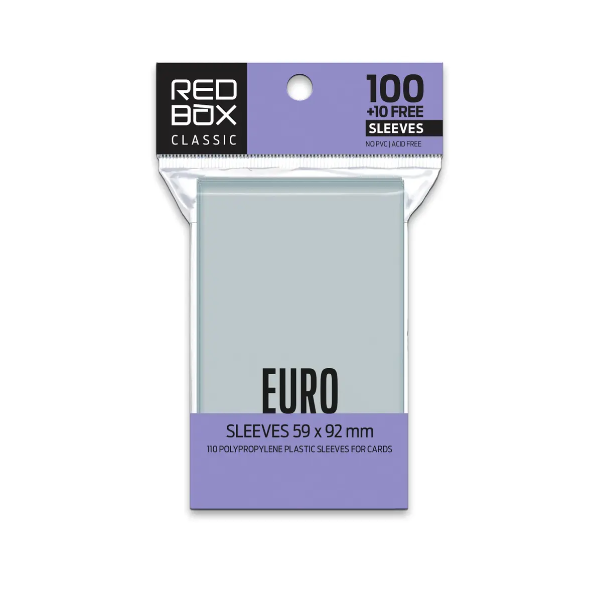 Buró, Sleeve Classic: Euro – 59x92mm