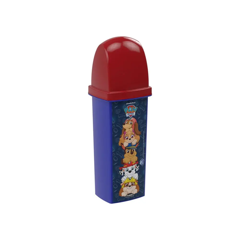 Plasútil Porta Escova Dental Case de Plástico com Tampa Patrulha Canina