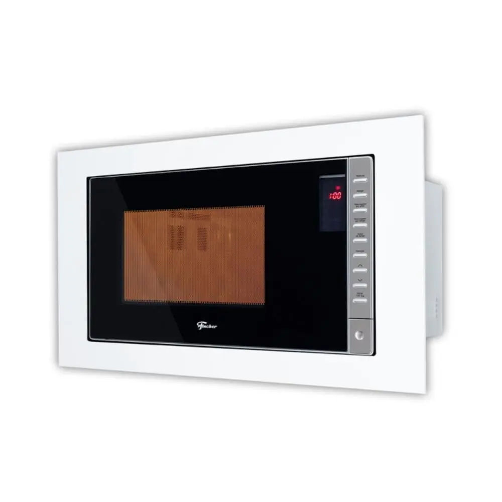 Fischer Forno Micro-ondas Embutir 25L Fit Line Moldura Branca 220V 34910-98442