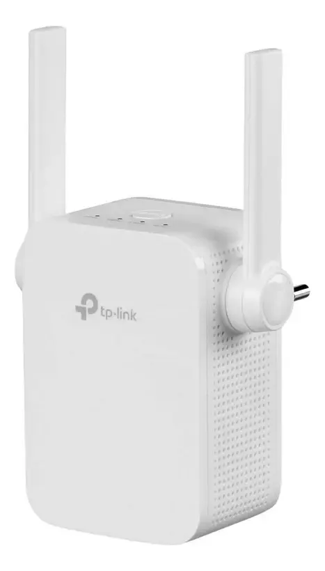 Repetidor Extensor De Sinal Sem Fio Tp Link Wa 855re 300mbps Cor Azul-claro