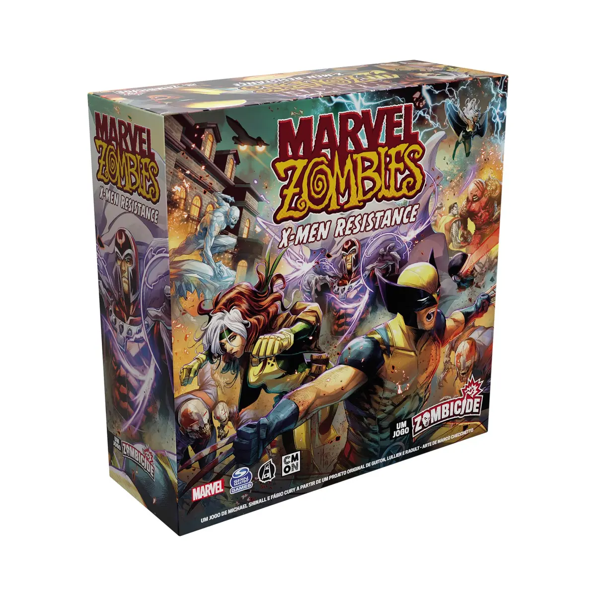 Galápago Marvel Zombies: X-Men Resistance - Um Jogo Zombicide, 1 a 6 Jogadores, 60min, Cooperativo, Jogo de Tabuleiro