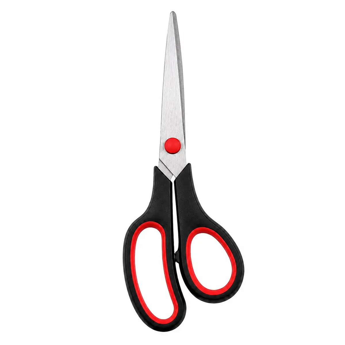 Tesoura costura cozinha 21cm Cabo Ergonômico Antiderrapante Aço Inox | Corte Preciso, Uso Doméstico e Escritório, Ideal para Papel, Tamanho 8,5 Polegadas, Versátil para Escola