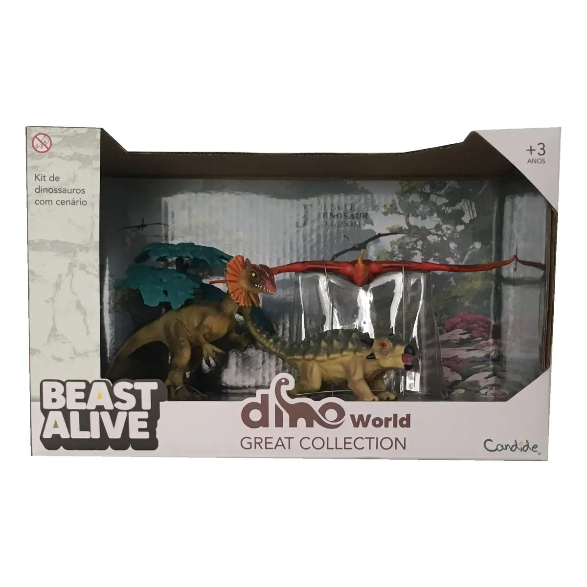 Candide DINO WORLD - GREAT COLLECTION,Amarelo