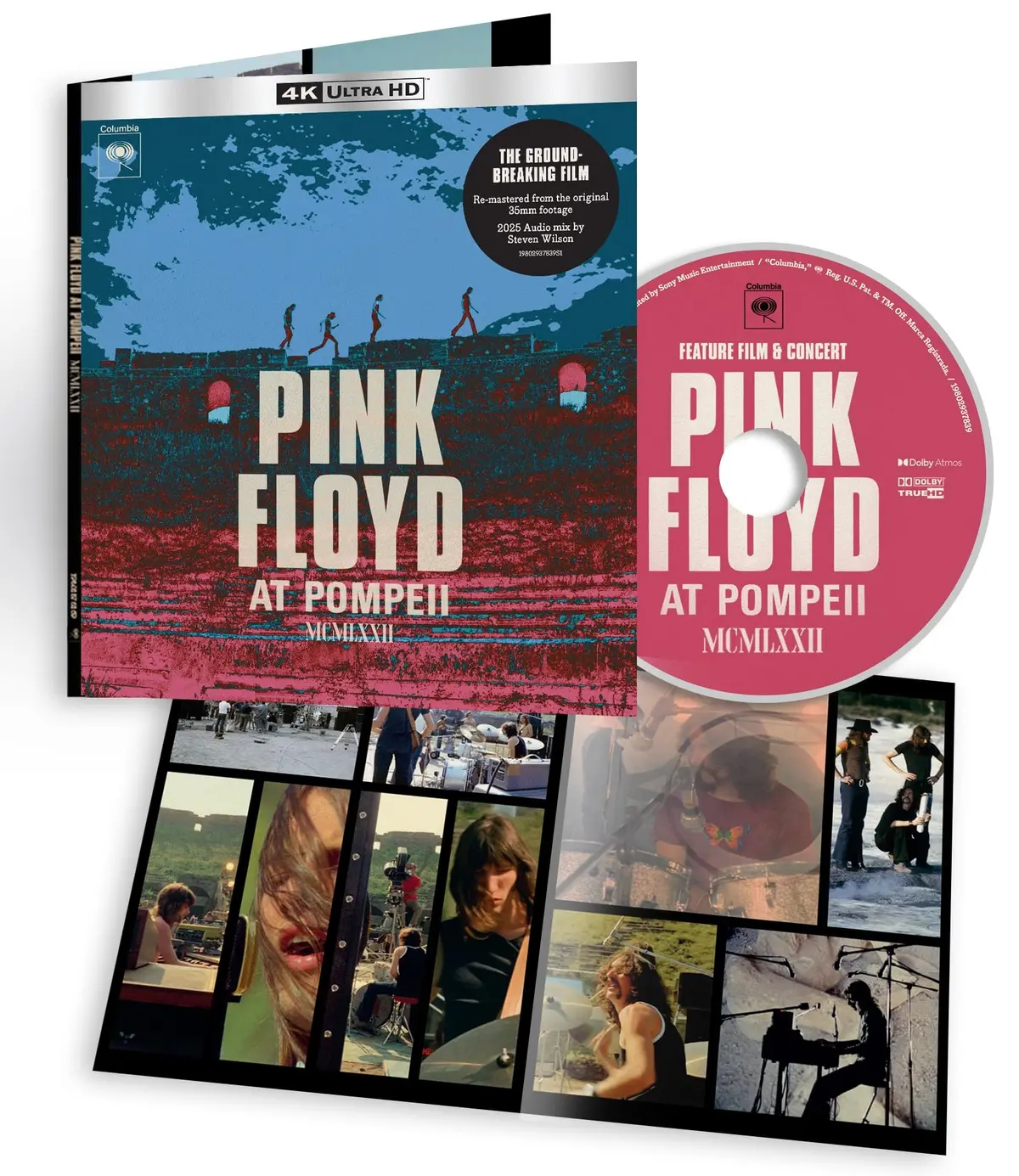 Pink Floyd at Pompeii - MCMLXXII. Ultra HD Blu-ray