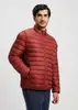 【 Tam.: P 】Jaqueta Básica Masculina Puffer Matelassê  - Vinho / Hering - 1