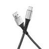 Geonav Cabo USB-A p/ USB-C 1.2m 40W Preto - 1