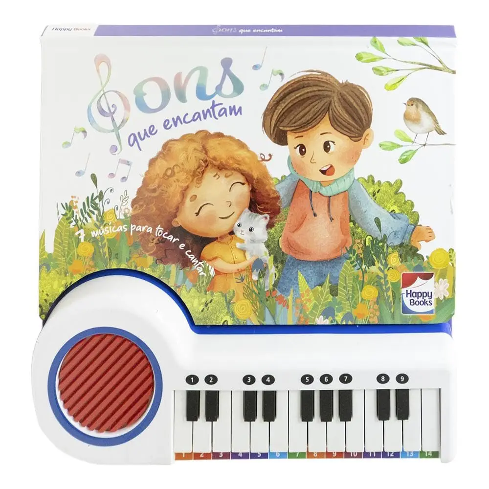 Livro-Piano: Sons que encantam - 1