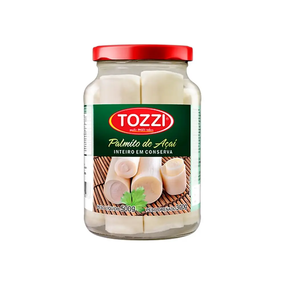 Palmito Inteiro de Açaí Tozzi Pote 300g