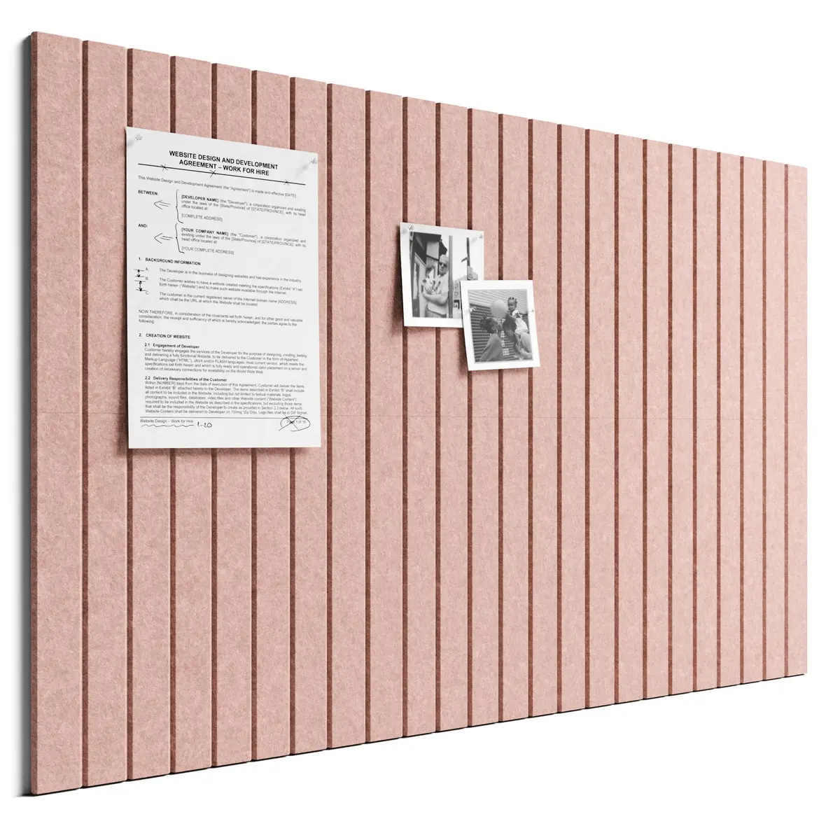 Bumusty Quadro de Cortiça Alternativo, Pacote com 6 Placas de Pino de | Quadros de avisos de 90 x 60 cm para casa, pacote com 6 quadros de visão de listras finas com 30 tachinhas e 30 abas adesivas