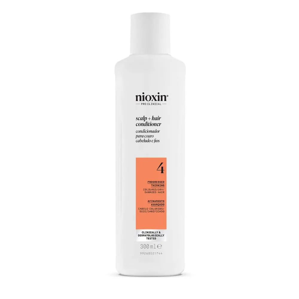 Condicionador para Cabelo Colorido, Seco, Danificado com Afinamento Avançado - Sistema 4 Condicionador - 300ml