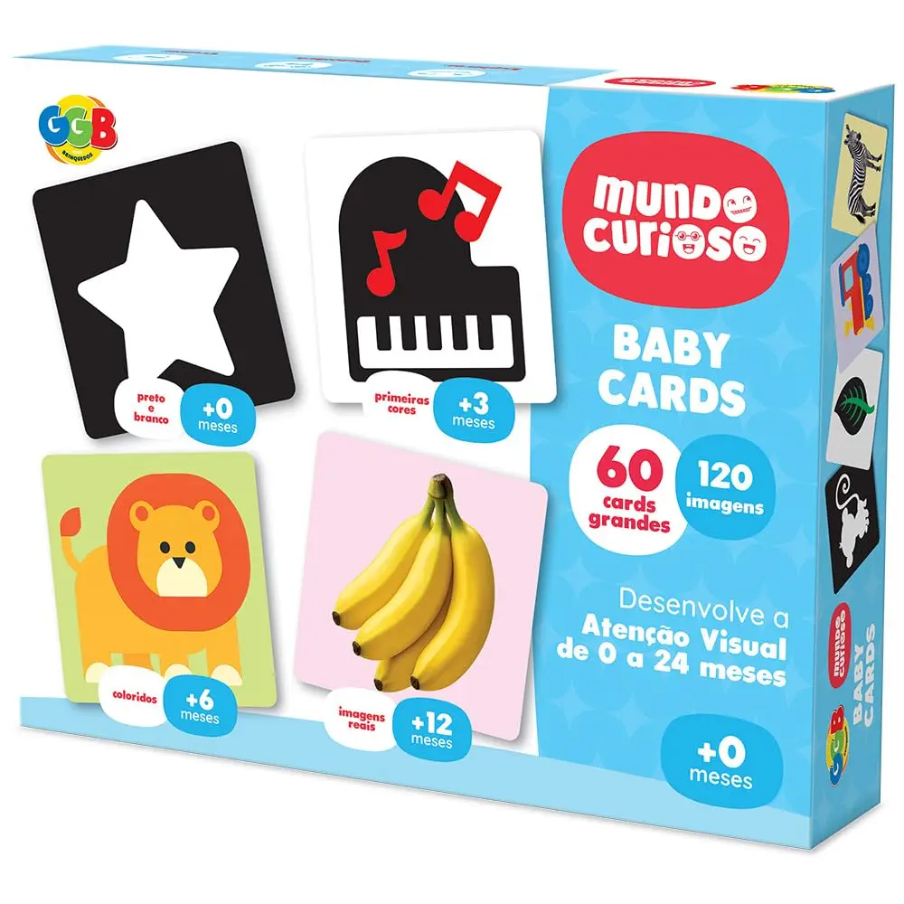 GGB Brinquedo Educativo Baby Cards