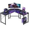 [Imposto Incluso] Mesa em L com suporte para monitor - 1