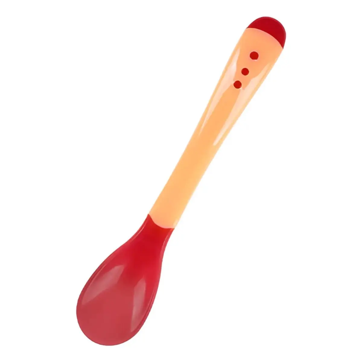 Colher Termossensível para Bebê Muda de Cor Acima de 40°C BPA Free