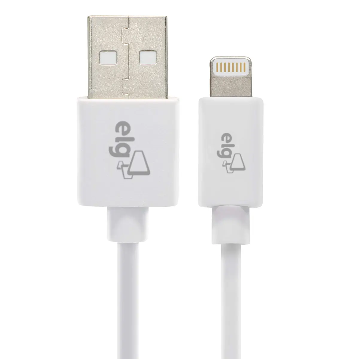 Cabo de sincronização/recarga Lightning 1m C810 Branco Elg - 1
