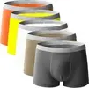 Kit Com 5 Cuecas Boxer Confort Slim Fitness - 1