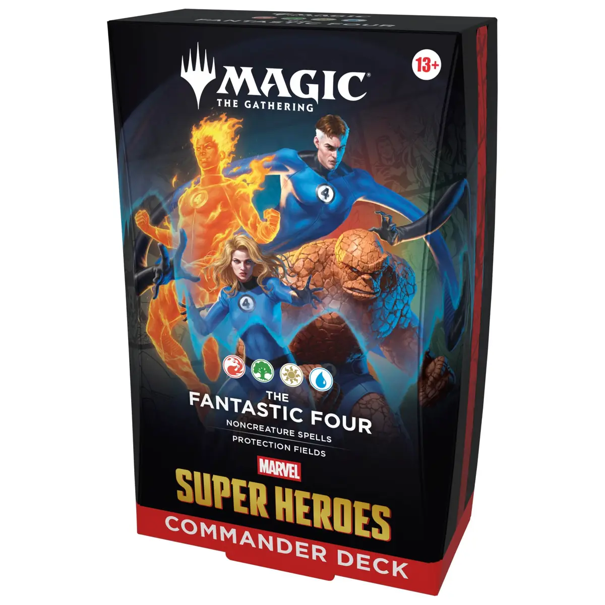 Magic: The Gathering, Marvel Super Heroes | Commander Deck - (The Fantastic Four) - Inglês