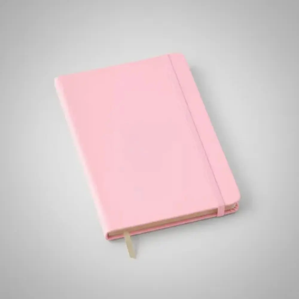 Caderno Desenho A5 Capa Dura Sem Pauta Sketchbook Grande Colorir Sem Linhas (rosa)