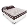 Cama Box Casal + Colchão De Molas - Comfort Prime - Classic Superlastic 138cm - Branco - 1