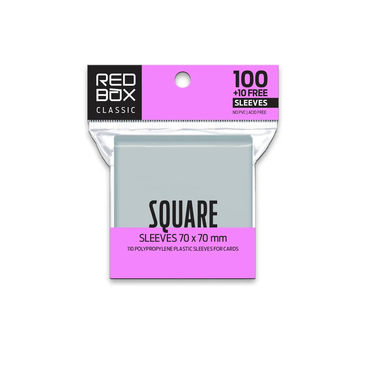 Buró, Sleeve Classic: Square 70x70mm - 1