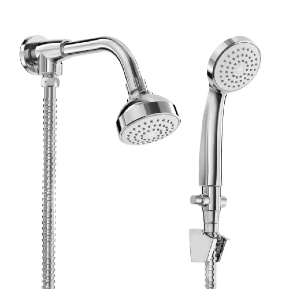 Celite Chuveiro 80mm Com Desviador Com Ducha Manual Smart, CROMADO