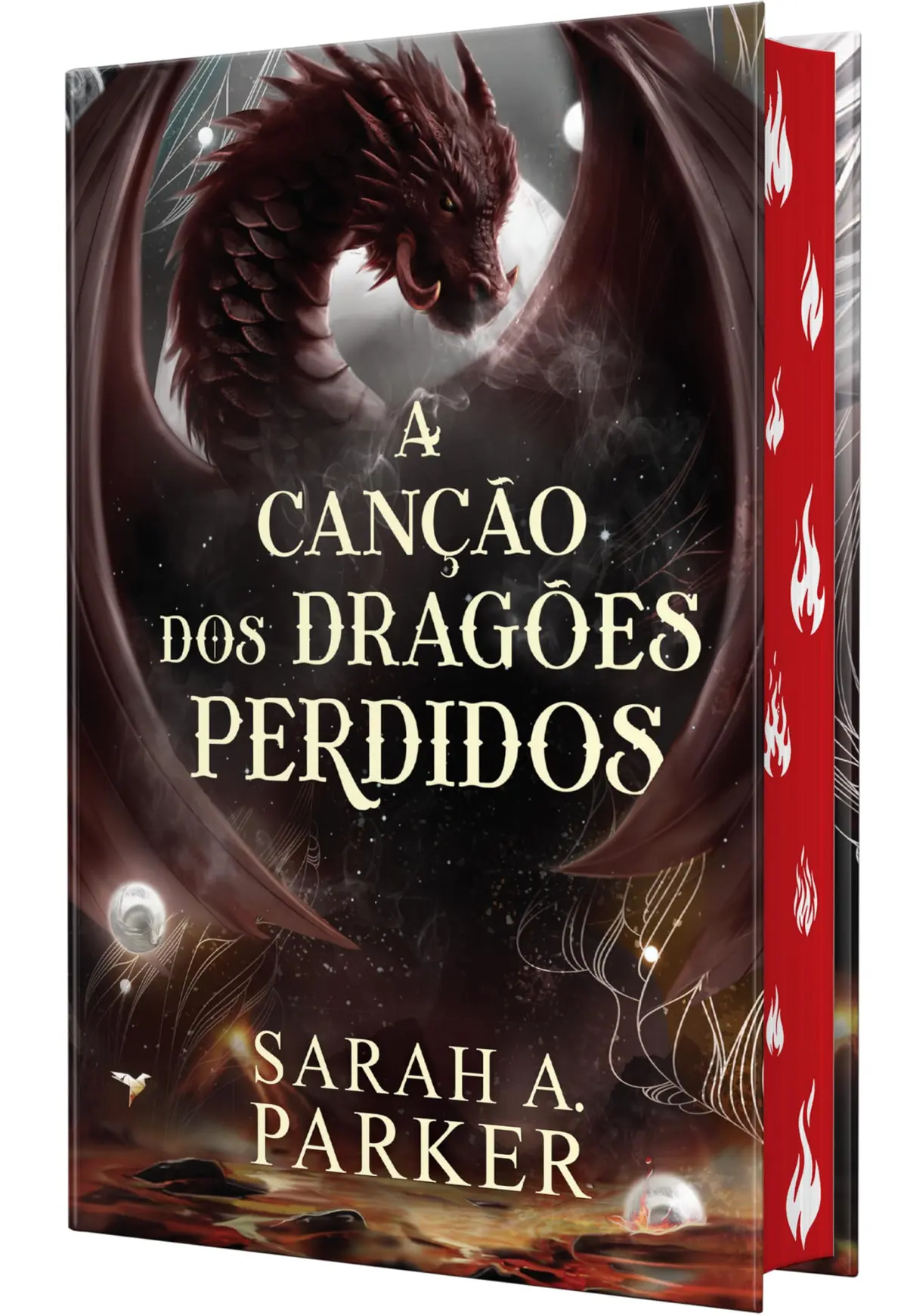A canção dos dragões perdidos – A continuação de "O despertar da lua caída" em capa dura e com pintura trilateral - 1