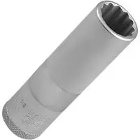 Soquete Estriado Longo 16mm com Encaixe 12Pol GEDORE-D19L-16MM