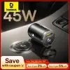 【Cashback R$68】Carregador Veicular 45W USB-C PD QC Rápido baseus - 1