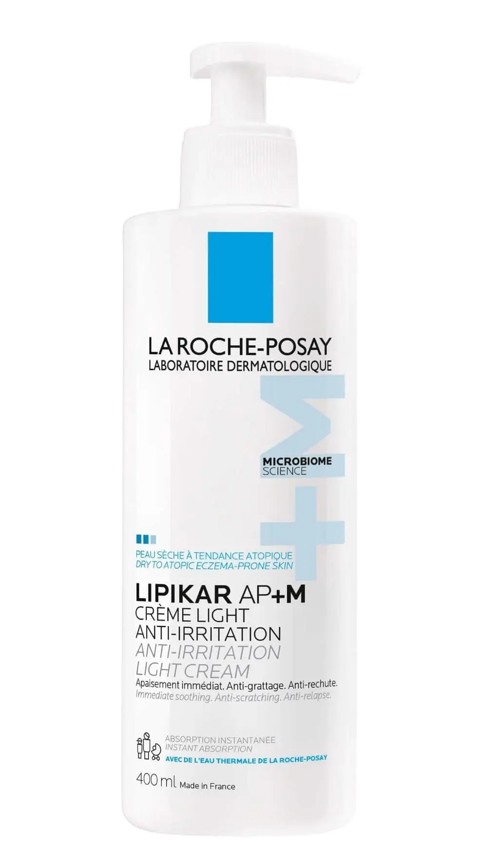 Loção Hidratante Corporal La Roche-Posay Lipikar Baume Light AP+MAX 400ml | Bnewskill leve relipidizante, anti-comichão e anti-reaparecimento que acalma a pele imediatamente.