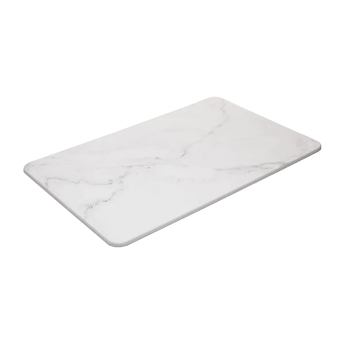 LYOR - Tapete Pedra Diatomita para Banheiro Marmorizado 60cm x 39cm