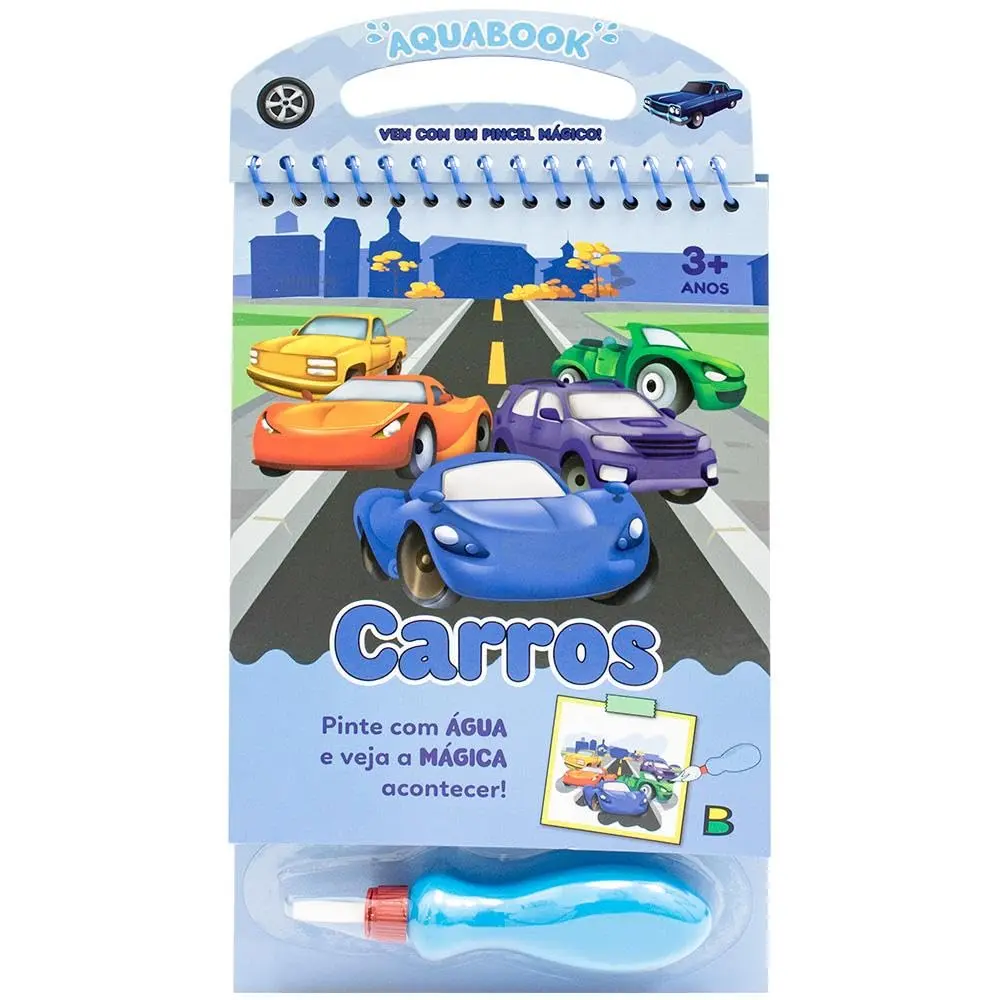 Aquabook: Carros - 1