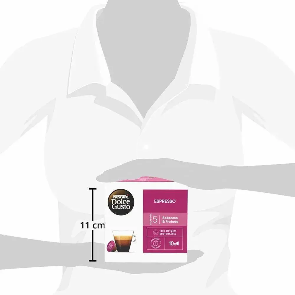 Café em Capsulas Dolce Gusto Espresso 10 unidades Nescafé thumbnail 7