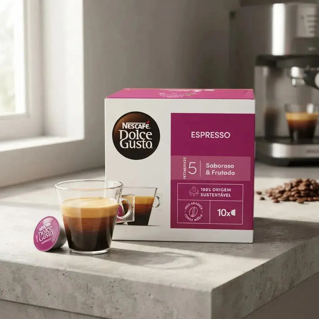 Café em Capsulas Dolce Gusto Espresso 10 unidades Nescafé thumbnail 9