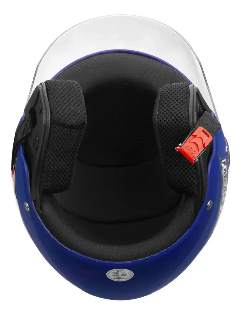 Capacete Moto Aberto Pro Tork New Liberty Three Amarelo Tamanho 56 Desenho Solid Viseira Cristal thumbnail 4