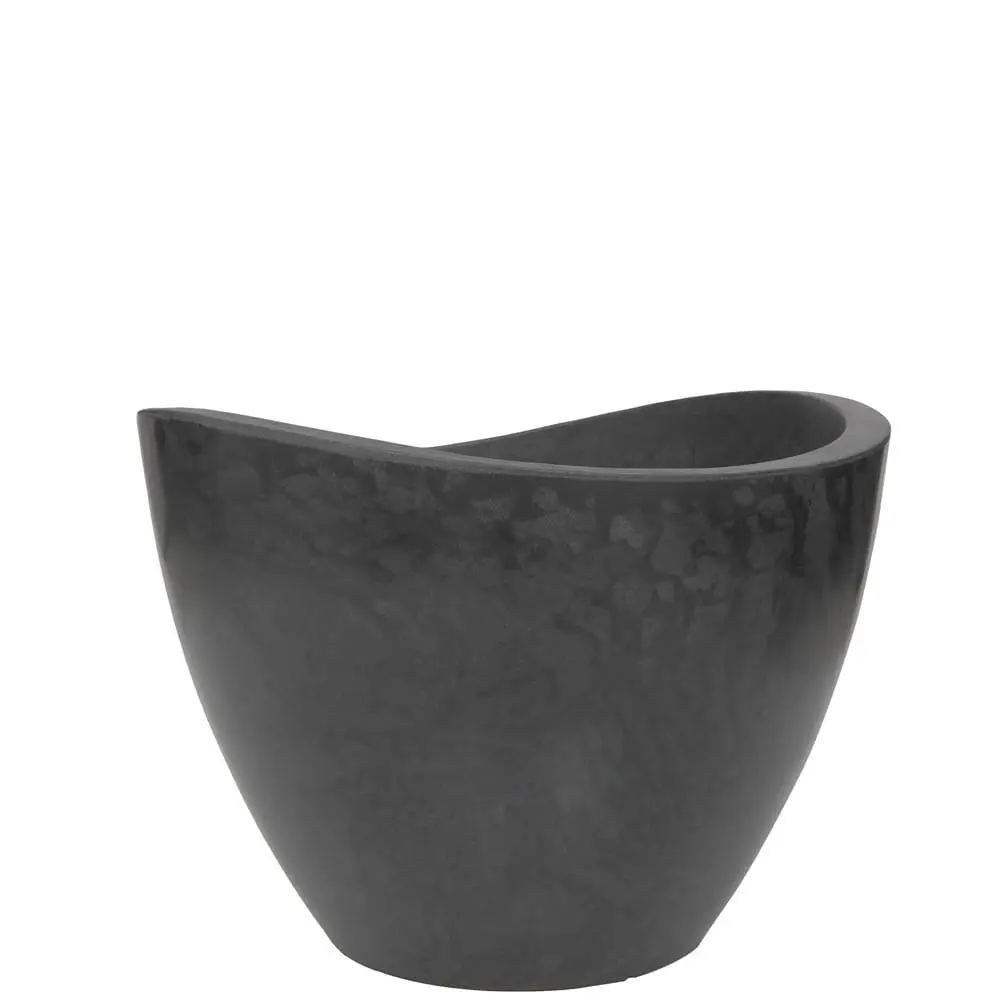 Vasart Copacabana Vaso de Flores, Antique Preto, 60x45cm, 1 Unidad