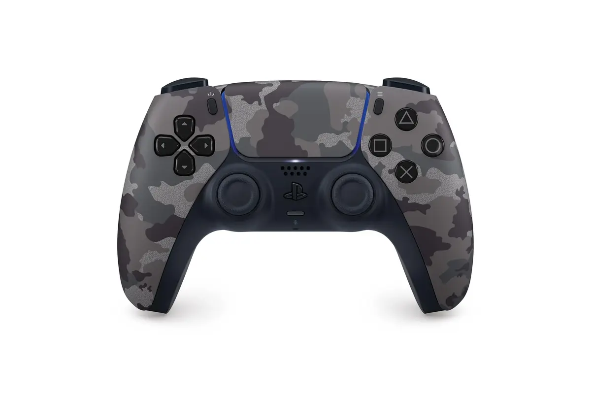 Controle sem fio PlayStation DualSense™ – Gray Camouflage