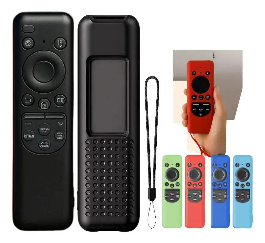 Capa Para Controle Samsung BN59-01432A de Silicone Com Aro thumbnail 8