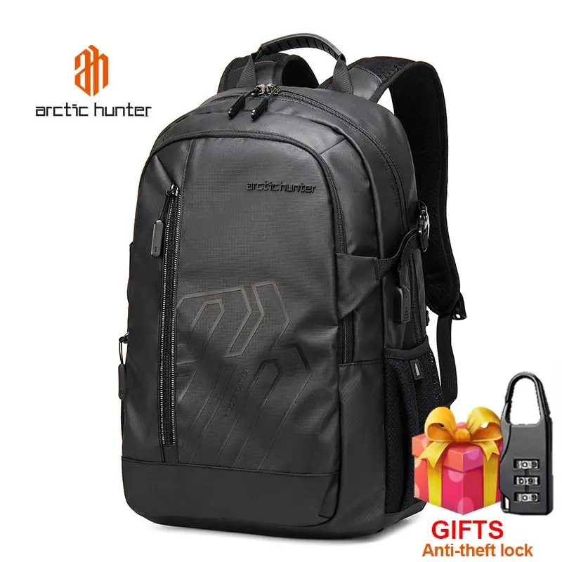 Arctic Hunter 2023 Mochila Masculina, Mochila de Grande Capacidade, Saco De Computador Notebook, 15.6"