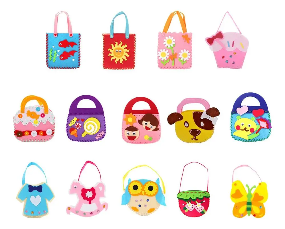 Kit de Costura Infantil 14 Peças - Brinquedo Educativo Montessori - 1