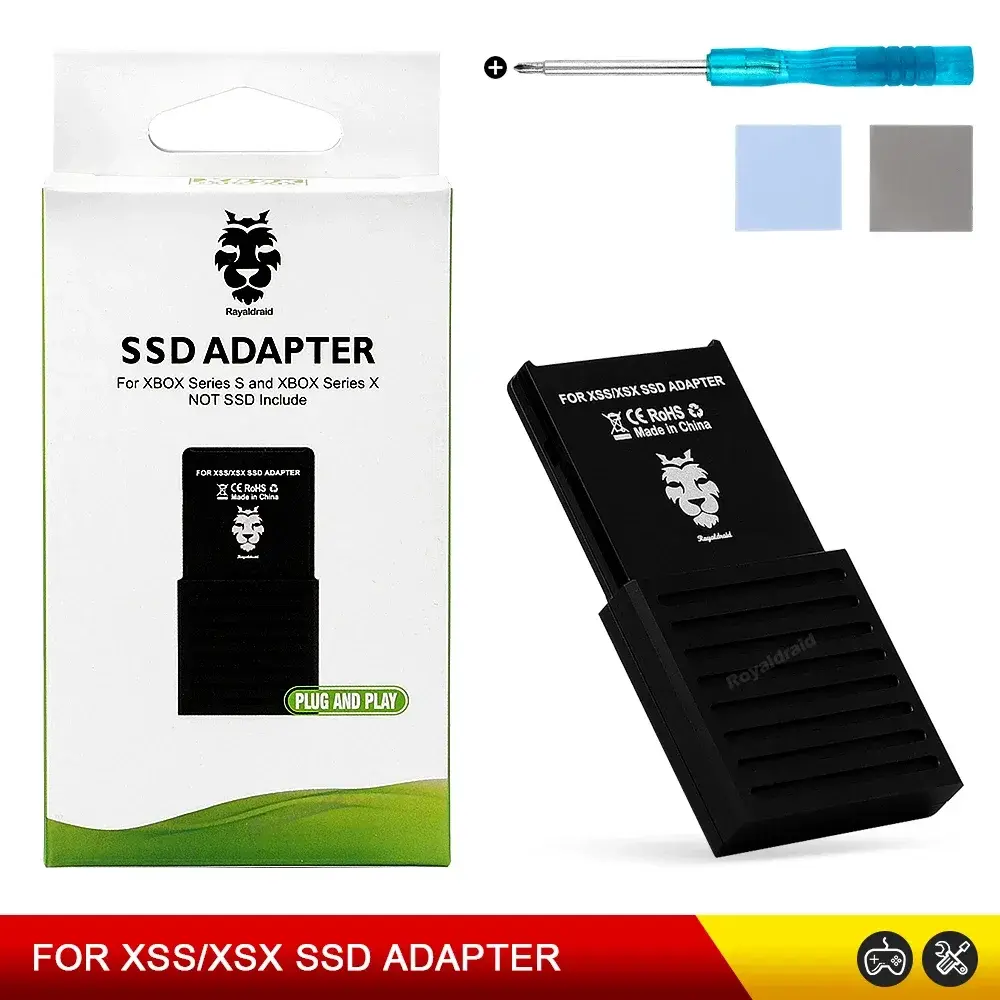 Para xbox série x/s matriz ssd adaptador caixa de conversão disco rígido m2 nvme 2230 pcie4.0 série caixa cartão expansão acesso ao jogo