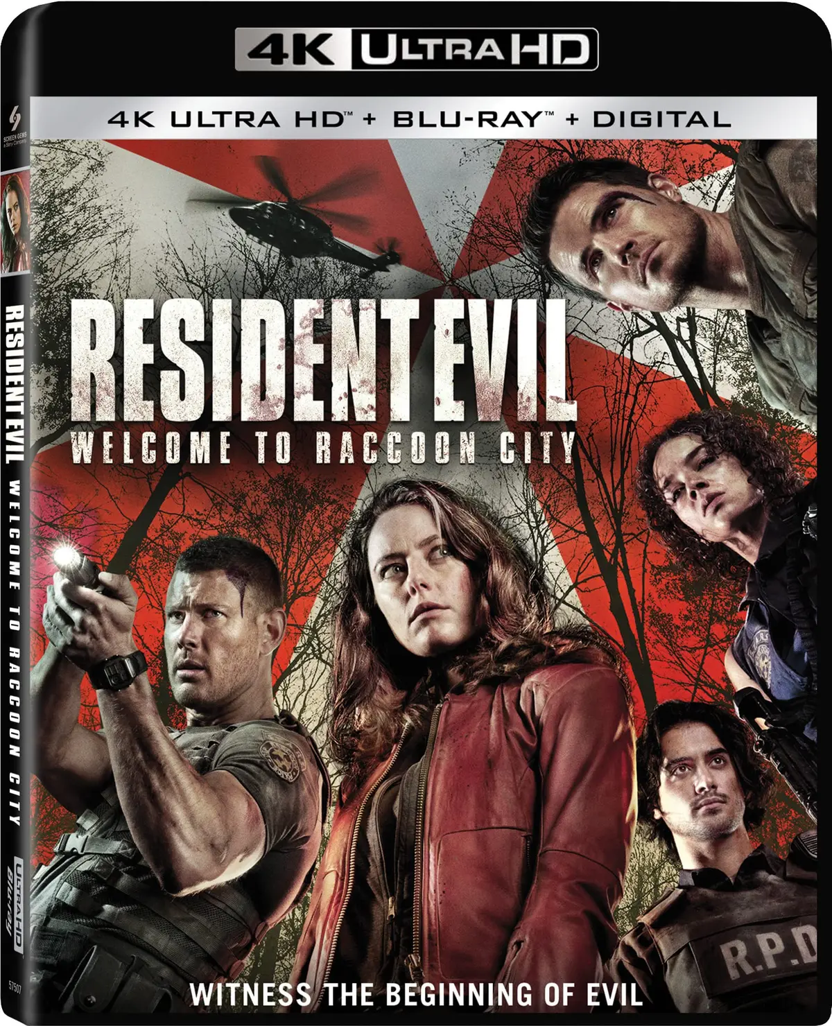 Resident Evil: Welcome To Raccoon City [4K UHD] [Blu-ray] [Blu-ray] - 1