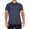Camisa Polo Masculina Piquet Azul-Marinho G - 1
